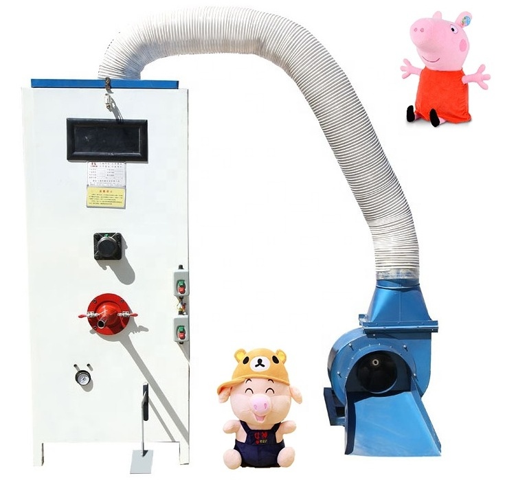 New Design Animal Plush Toy Stuffing Filler Machine For Filling Fabric Pillow Making Machine