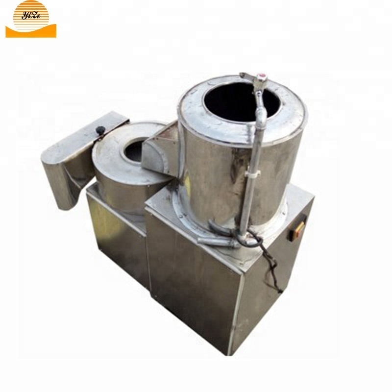 Stainless Steel Potato Washing And Peeling Machine Potato Peeler And Slicer Machine