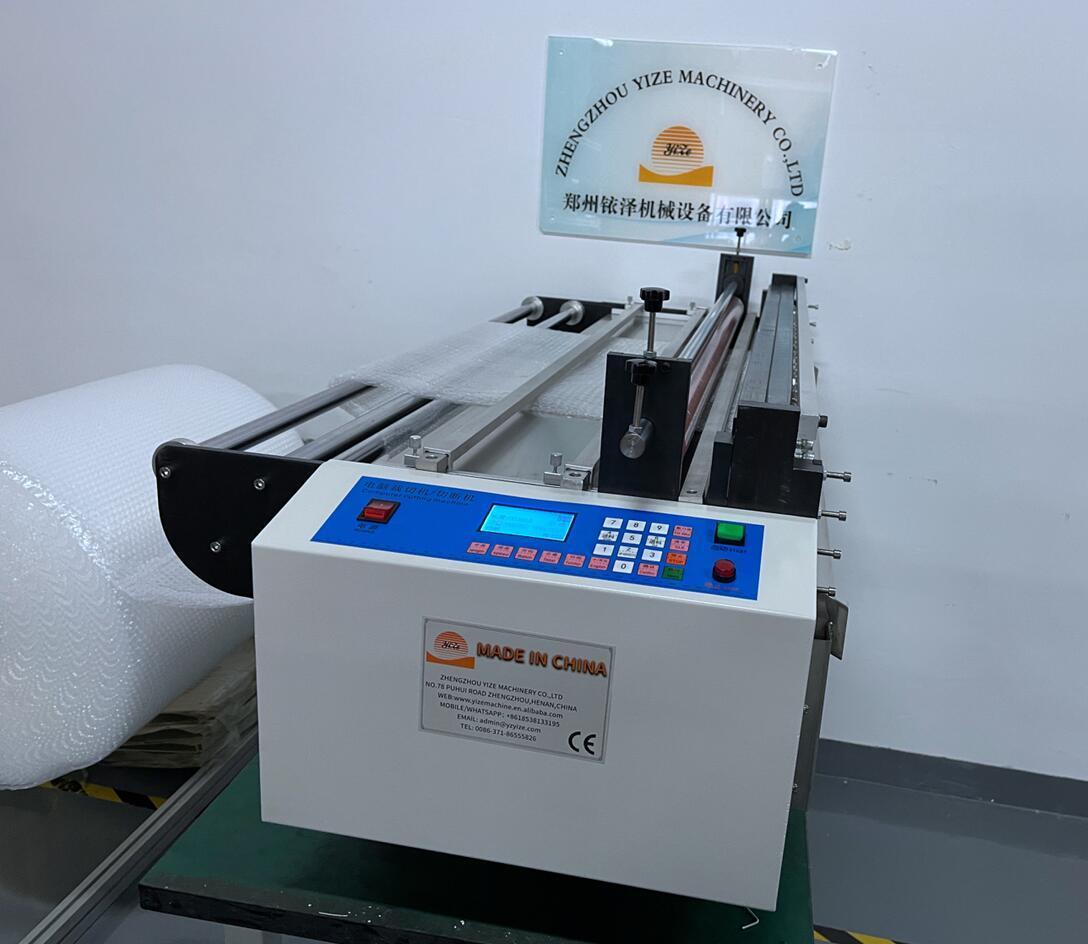 High Precision Wrap Bubble Air Bubbles Flim Paper Felt Cross Cutter PVC Roll To Sheet Cutting Machine for Roller Earloop Cutter