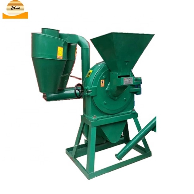 Multi - function self-suction corn crusher machine automatic small electric corn feed mill grinder for sale