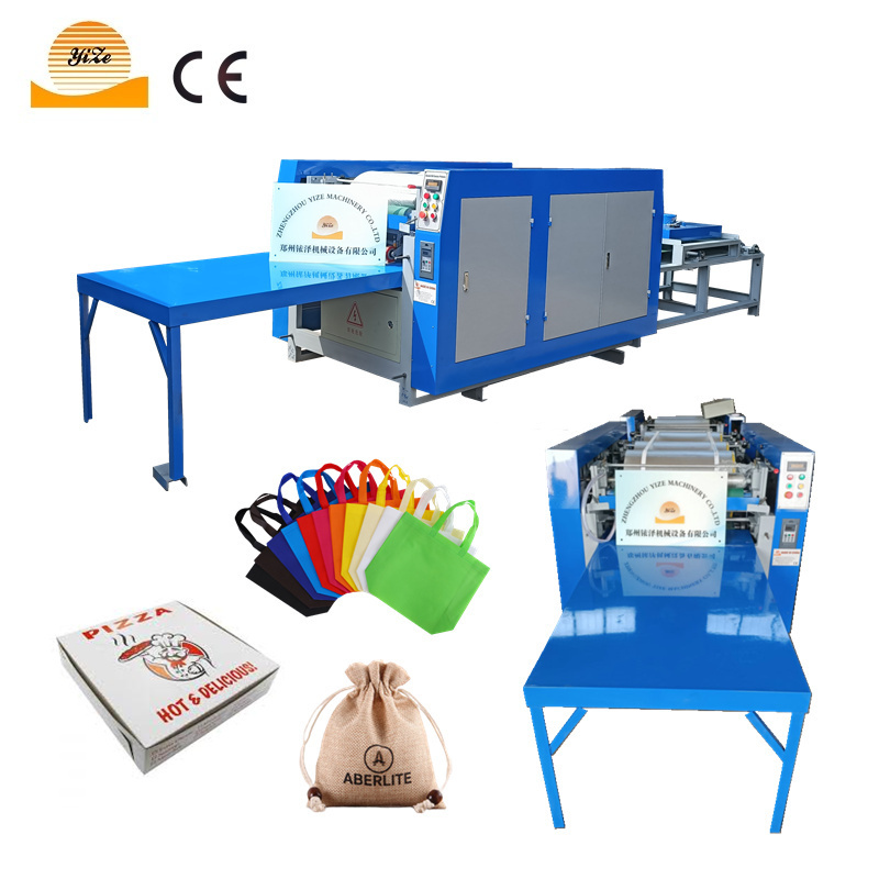 One Color Flexo Paper Bag Printing Machine 4 Color Non Woven Printer Industrial 6 Colour Flexo Printing Machine