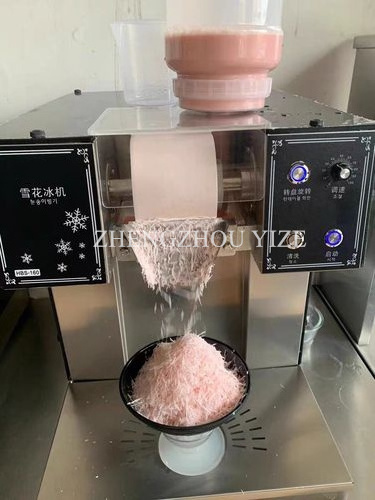 Electric Snow flake Bingsu Shaved Ice Machine Commercial Fully-automatic Korean Snow Ice Shaved Ice Machine Commercial