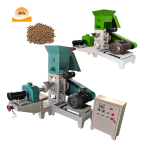 Fish Feed Small Diesel Engine Floating tilapia Fish Feed Extruder Animal Rabbit Dog Feed Food Mill Pellet Making Machine