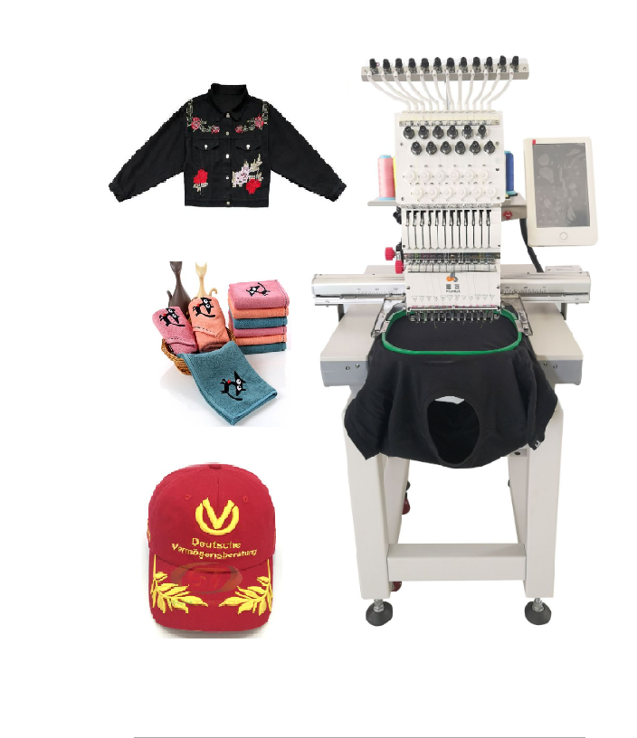 China Computer Pattern Flat Tshirt  Logo Home Embroidery Hat Cap Machine For Sewing Embroidery and Quilting Machine Hoops Price