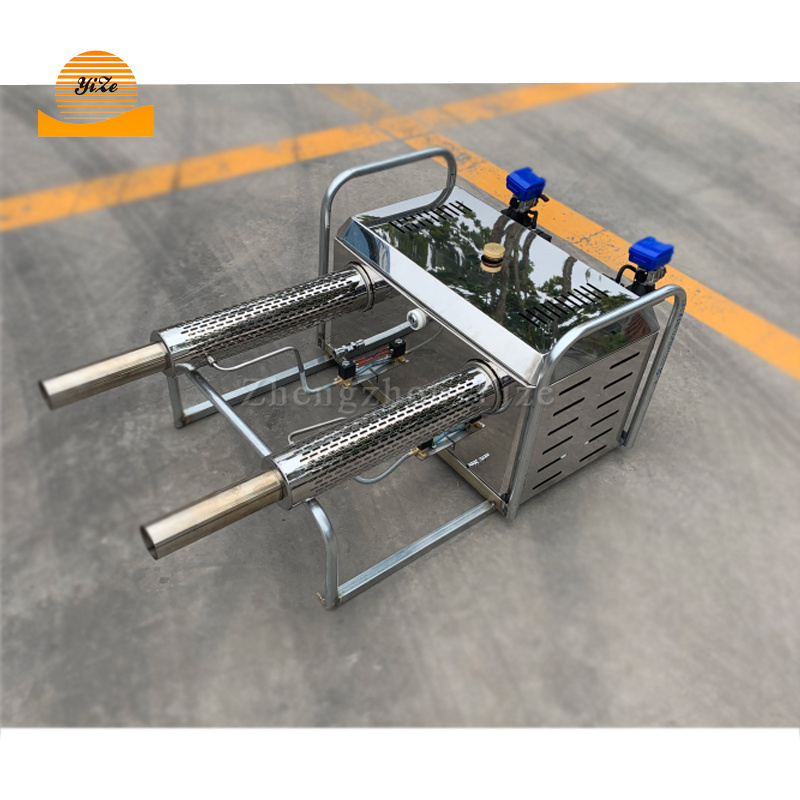 Portable Vehicle Mounted Double Barrel Thermal Fumigation Fogger Mist Fogging Machine Sprayer For Pest Control Mist Machine