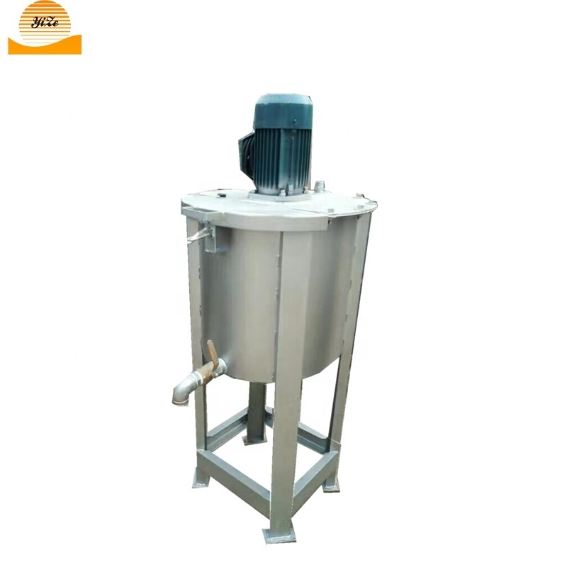 stainless steel 100l mixing tank with agitator yogurt mixer fruit juice mixing machine