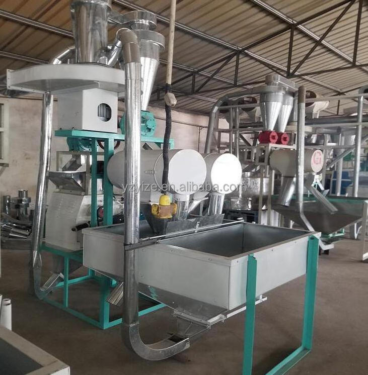 Commercial Electric Flower Corn Maize Grain Wheat Flour Making Milling Machine of Small Flour Mill Grinder Machinery With Price