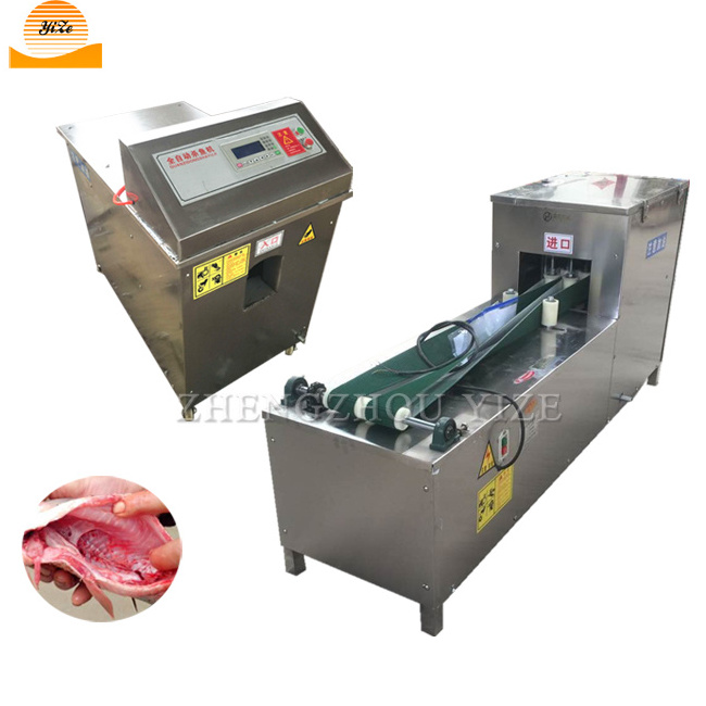 Stainless Steel Tilapia Fish Gutting Killing Gutting Cleaning Machine Fish Processing or back opening Machine