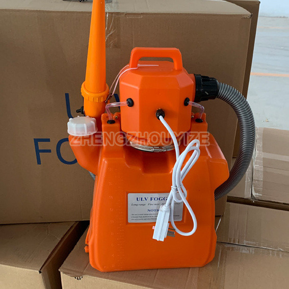 gas powered wireless fogging machine smoke fog gasoline engine pest control knapsack  ulv sprayer fogger machine