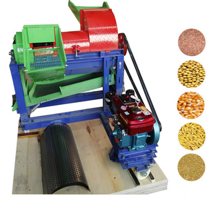 Diesel Farm equipment Small Wheat Rice Thresher Equipment And Peeling Threshing Paddy Maize Thresher Corn Threshing Machine