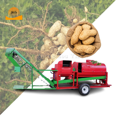 Wholesale Peanut Combine Harvester Groundnut Picking Harvesting Peanut Picker Machine with Wheel Groundnut Picker