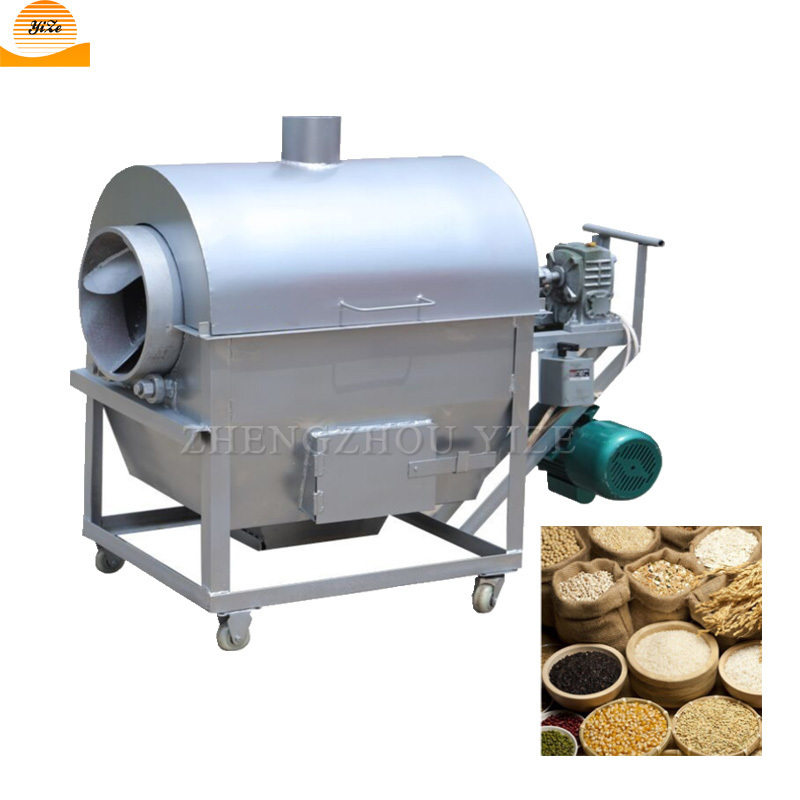 Commercial hot sale electrical sand peanuts Nut drum roasted filling coffee bean roaster cocoa bean nut roasting machine price