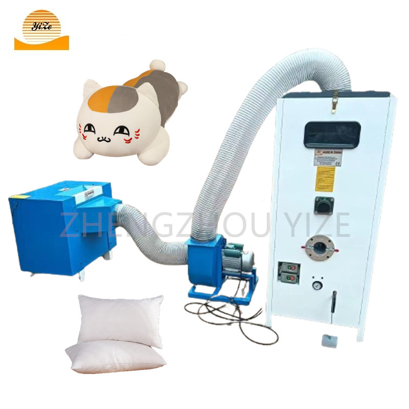 Automatic Plush Toy Stuffing Machine Teddy Bear Stuffing Machine Fiber Pillow Filling Automatic Cotton Filling Machine