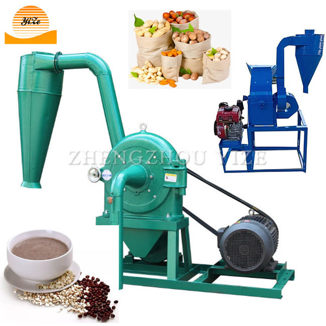 corn cob grinding machine maize flour milling machine grain mill grinder crusher grinding Flour making hammer mill machine