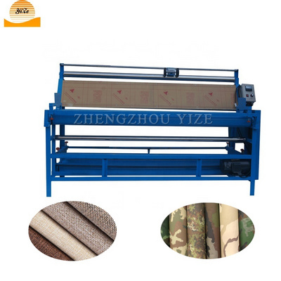 Cloth rolling machine fabric rewinder inspection textile rewinding machine