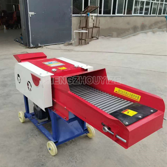 Animal  Grass Straw Feed Crusher Multifunction Chaff Cutter Machine With Diesel Engine Chopper Progressing Milling Machinery