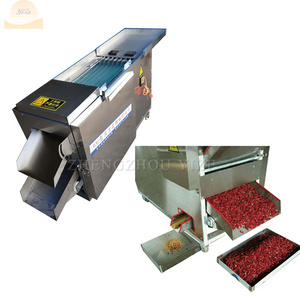 Simple and convenient chili stem tip pepper cutting and removing machine pepper chilli drying pepper ring cutter slicer machine