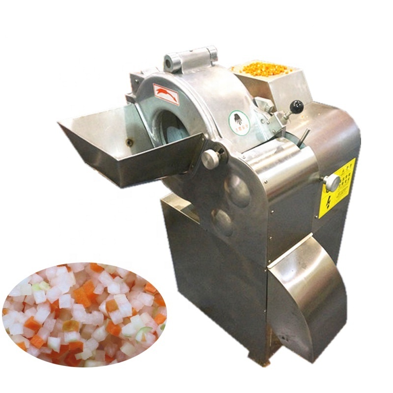 Commercial mango strawberry cube cutting machine vegetable pumpkin dicer dicing machine