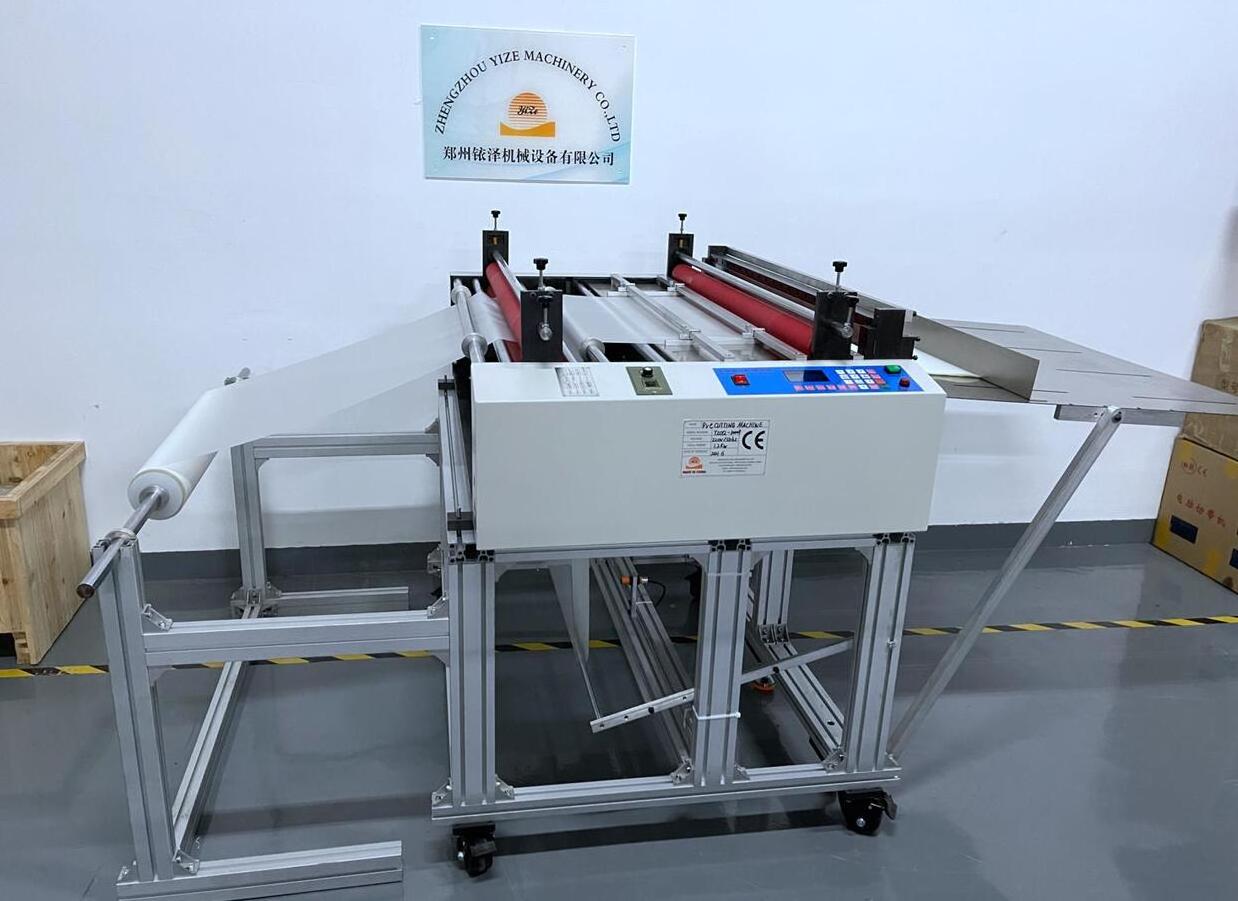 Automatic Printing Plotter Sticker Label Roller Cutter Cross Slitter Cutter PVC Flim Paper Roll To Sheet Cutting Machine