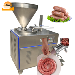 sausage stuffer automatic meat processing machinery small horizontal pneumatic sausage stuffer electric