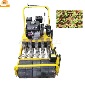 Electric operate onion tomatoes seeder sowing machine mini vegetable seed planting machine