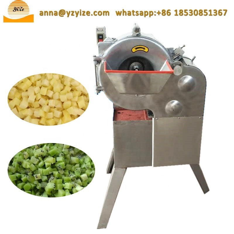 Commercial mango strawberry cube cutting machine vegetable pumpkin dicer dicing machine