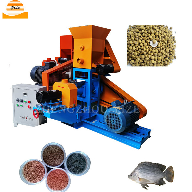 Pet food processing machines dry dog food making machine small Animal Pet Catfish Shrimp Floating fish feed machine