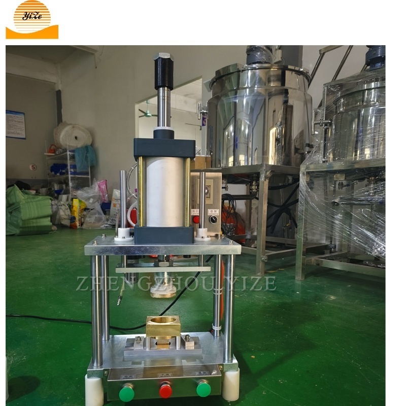 hotel bath soap molder stamping shaping machine automatic pneumatic manual toilet bar soap logo press stamper printing machine