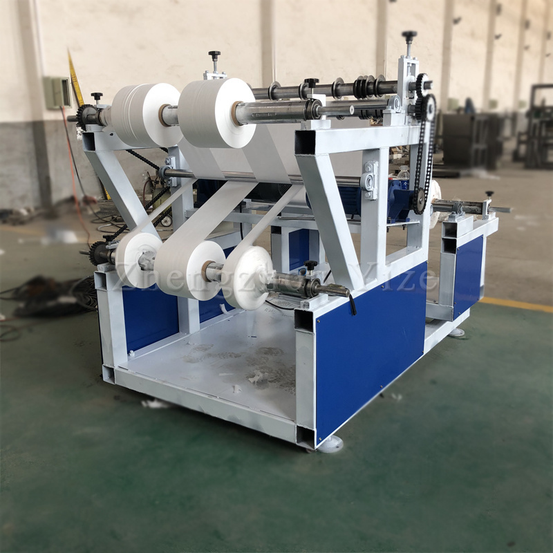 Automatic Kraft Paper Roll Slitter Rewinder Machine Jumbo Stretch Film Slitter Roll to Slitting And Rewinding Machine