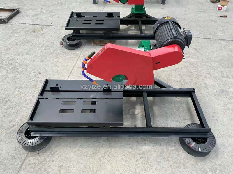 Portable italy multiblade quarry chain water granite rock stone disk cutting stone block wire saw cutting machine