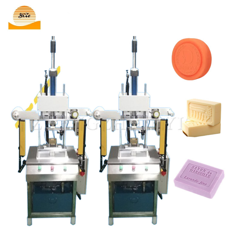 Soap Making Machine Automatic Hotel Bar Soap Logo Press Machine Semi Laundry Soap Molding And Stamping Machine