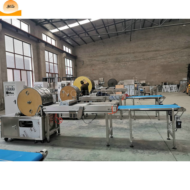 Automatic Ethiopian Injera Making Machine wonton Spring Roll Skin Maker making machine price