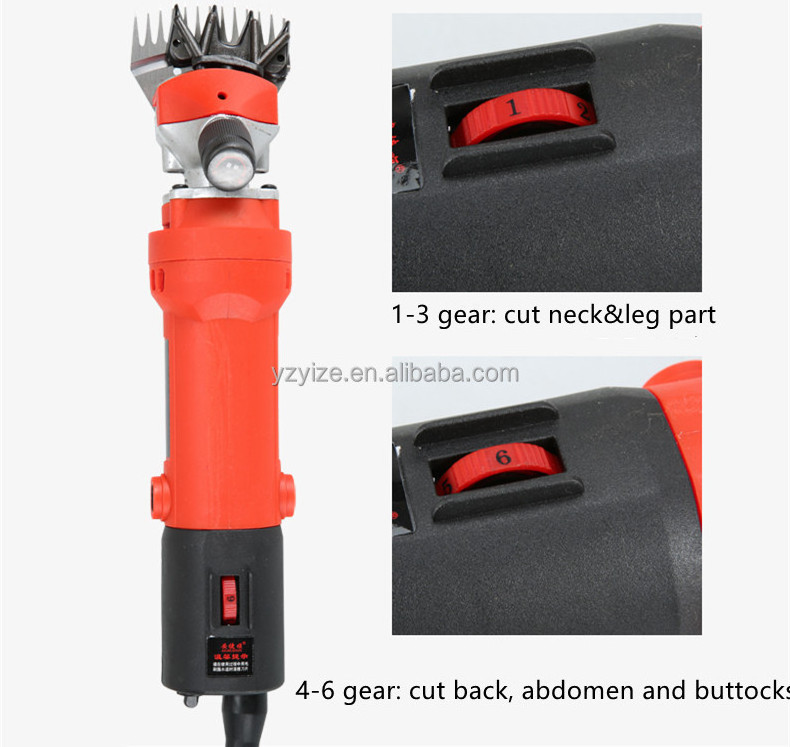 Professional flexible shaft sheep shearing electric sheep hair clippers cordless sheep wool shear machine