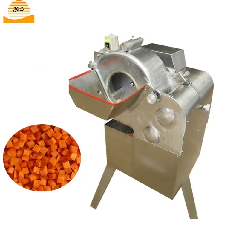 Commercial Vegetable Dicer cutter Tomotato Onion Cube dicing Cutting Machine