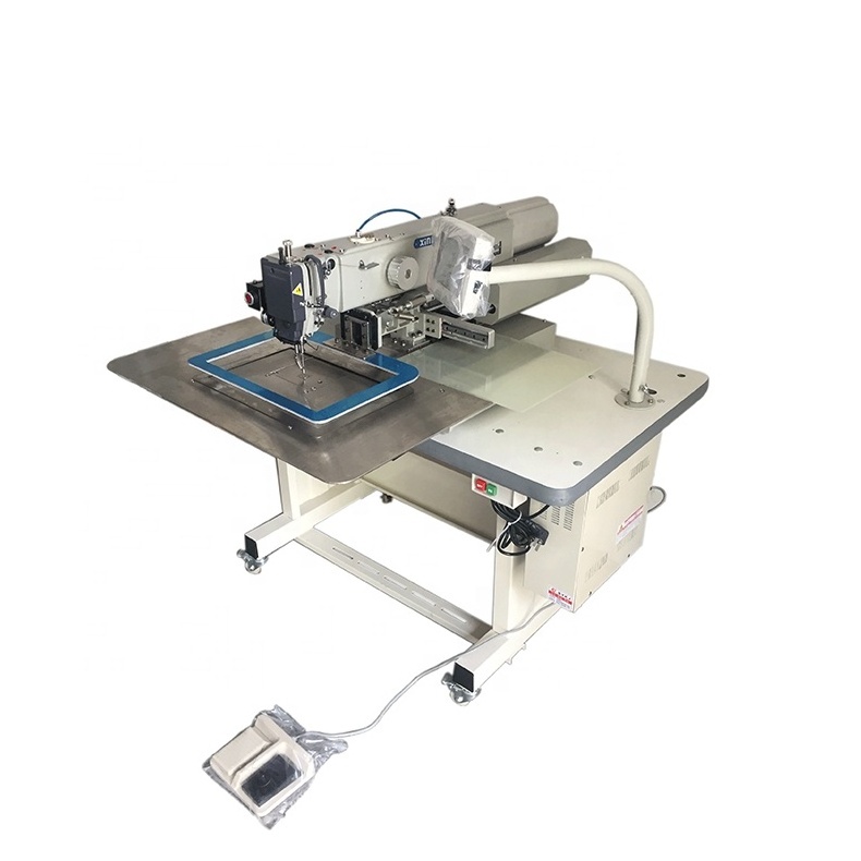 Automatic Pattern Leather Bag Clothes Webbing Industrial Sewing Machine For Plastic Price In Pakistan