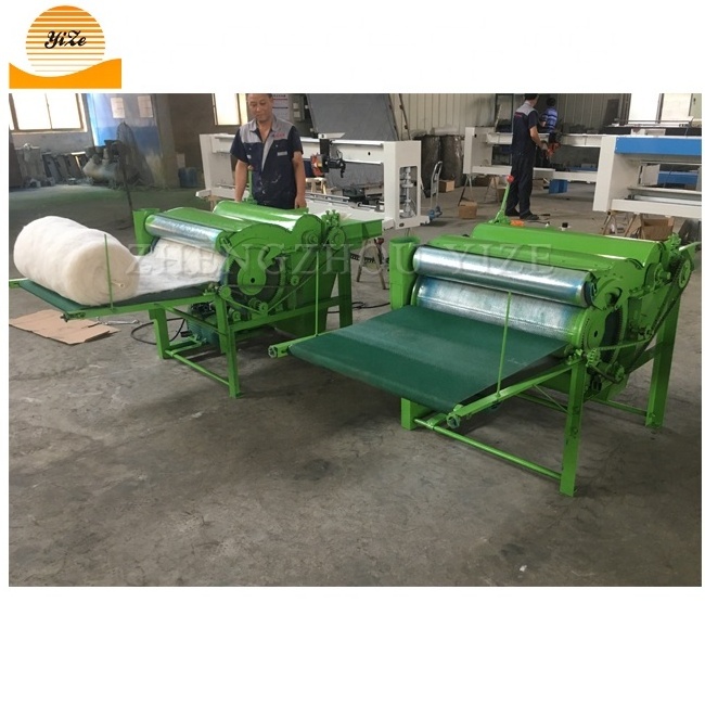 Polyester fiber cotton opening machine textile fabric waste recycling opener machine