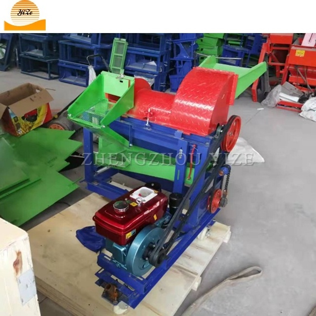 Diesel Farm equipment Small Wheat Rice Thresher Equipment And Peeling Threshing Paddy Maize Thresher Corn Threshing Machine