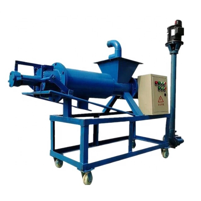 Solid and liquid separator centrifuge poultry chicken manure dryer dewatering machine