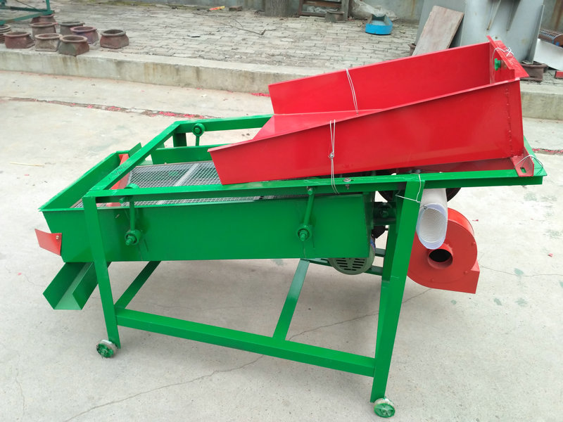 Maize Wheat Sifter Grain Linear Screening Machine Grain Vibrating Sorting Sieve Equipment Plastic Particle Screening machine