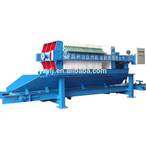 1000 type filter press machine for Sludge treatment mine metallurgical coal washing beneficiation