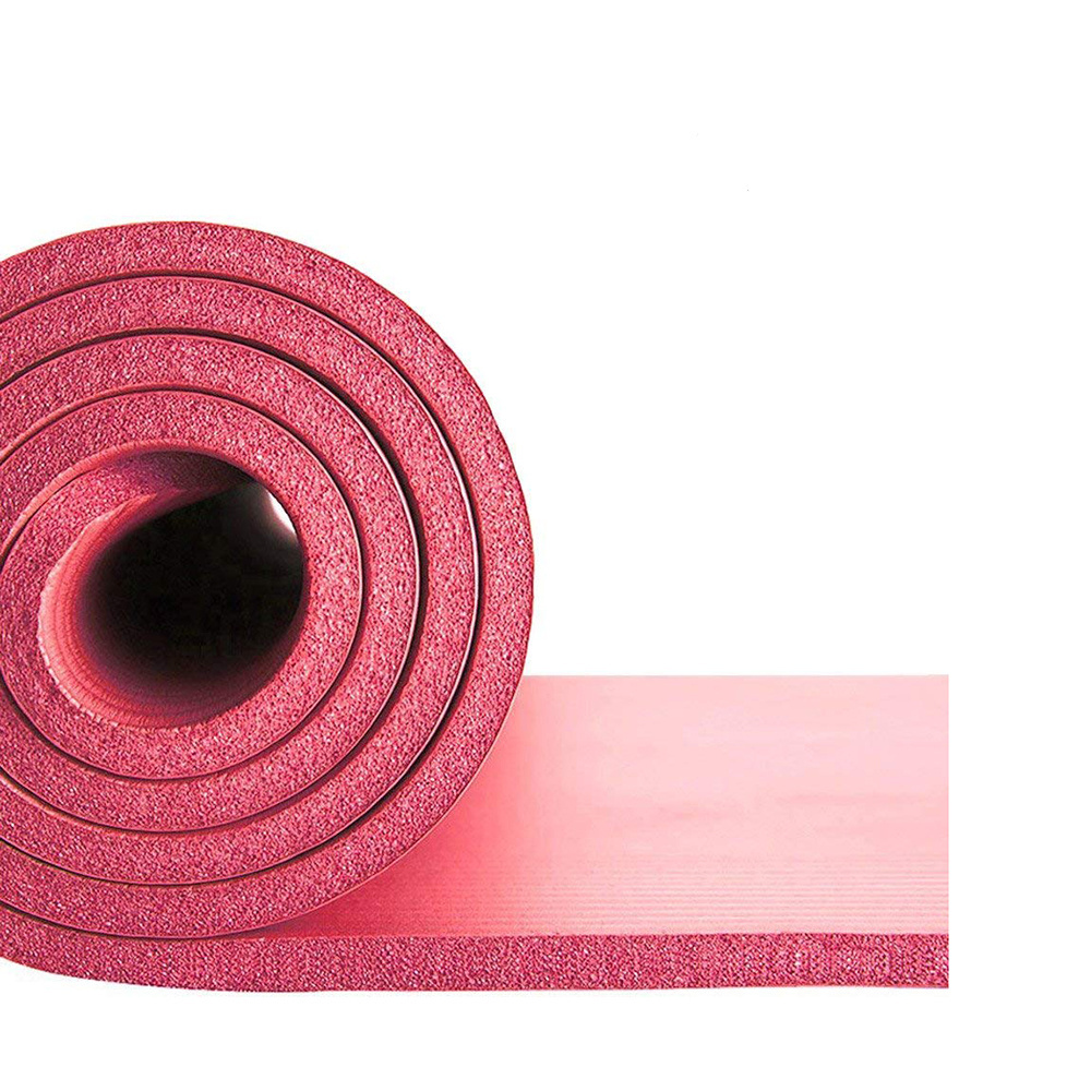 Non slip rubber pvc free yoga recycled smart soft 15mm yoga mat gym