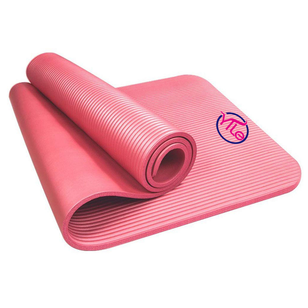 Non slip rubber pvc free yoga recycled smart soft 15mm yoga mat gym