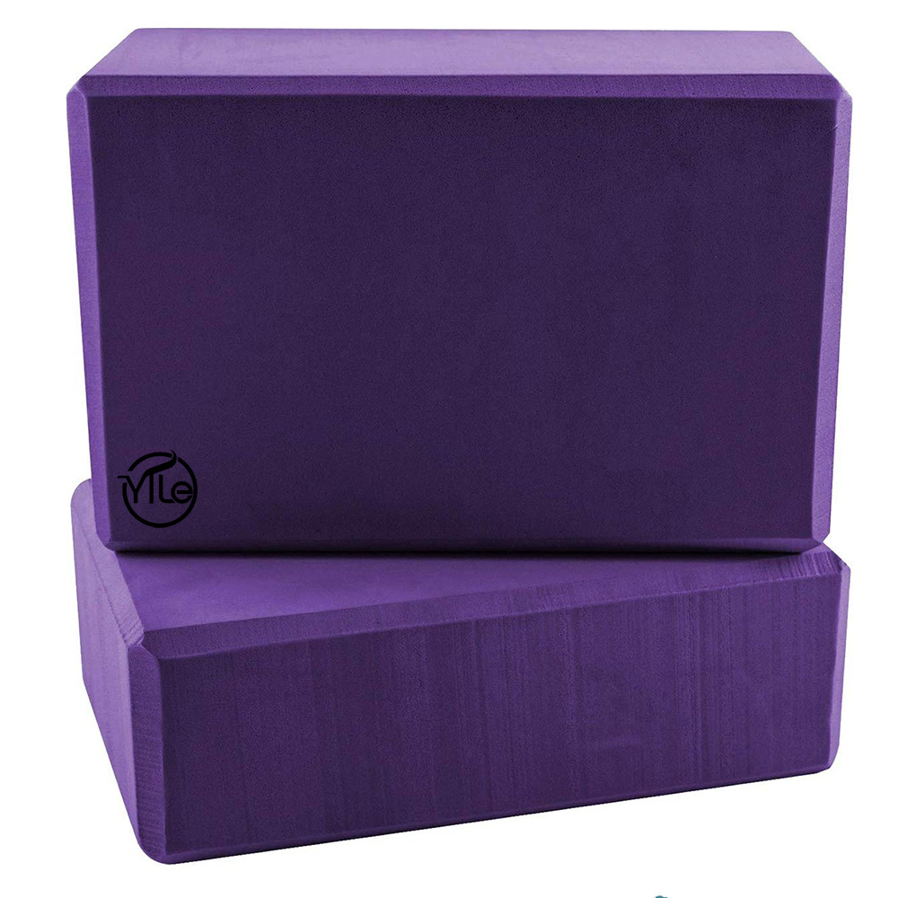 Wholesale high density custom size yoga blocks bricks eva foam