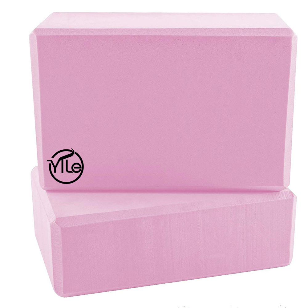 Wholesale high density custom size yoga blocks bricks eva foam