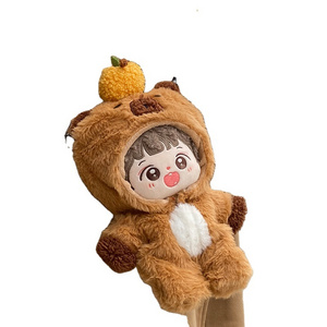 Cute Teddy Bear Onesie Plush Doll Clothes and Accessories Customized Cartoon Kpop Idol Plush Doll