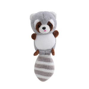 Wholesale Keychain Pendant Little Raccoon Doll Keychain Pendant bag Accessories Raccoon Cheap Plush Toys