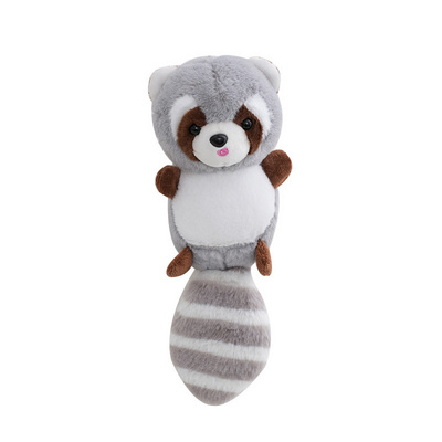 Wholesale Keychain Pendant Little Raccoon Doll Keychain Pendant bag Accessories Raccoon Cheap Plush Toys