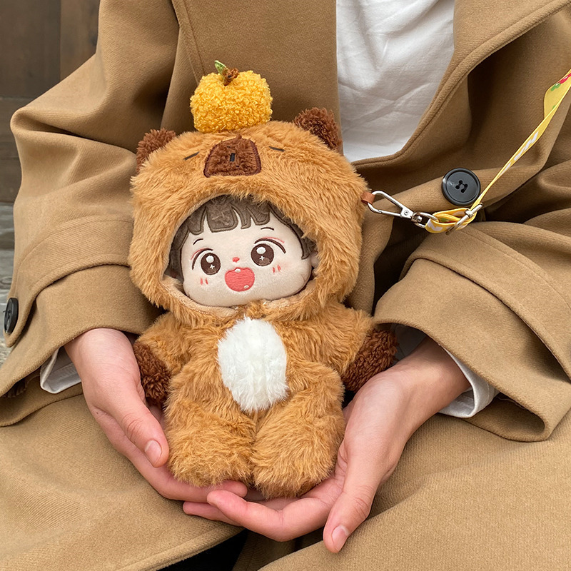 Cute Teddy Bear Onesie Plush Doll Clothes and Accessories Customized Cartoon Kpop Idol Plush Doll