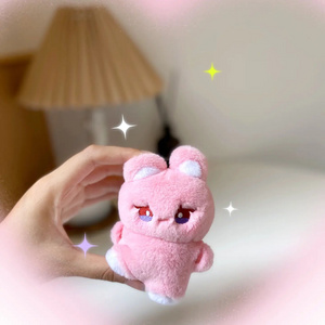 Custom High Quality 5cm/10cm Cute Plushie Stuffed Custom Plush Doll 5cm/10cm Keychain Stuffed Animals Dolls