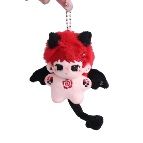 Custom High Quality 5cm/10cm Cute Plushie Stuffed Custom Plush Doll 5cm/10cm Keychain Stuffed Animals Dolls